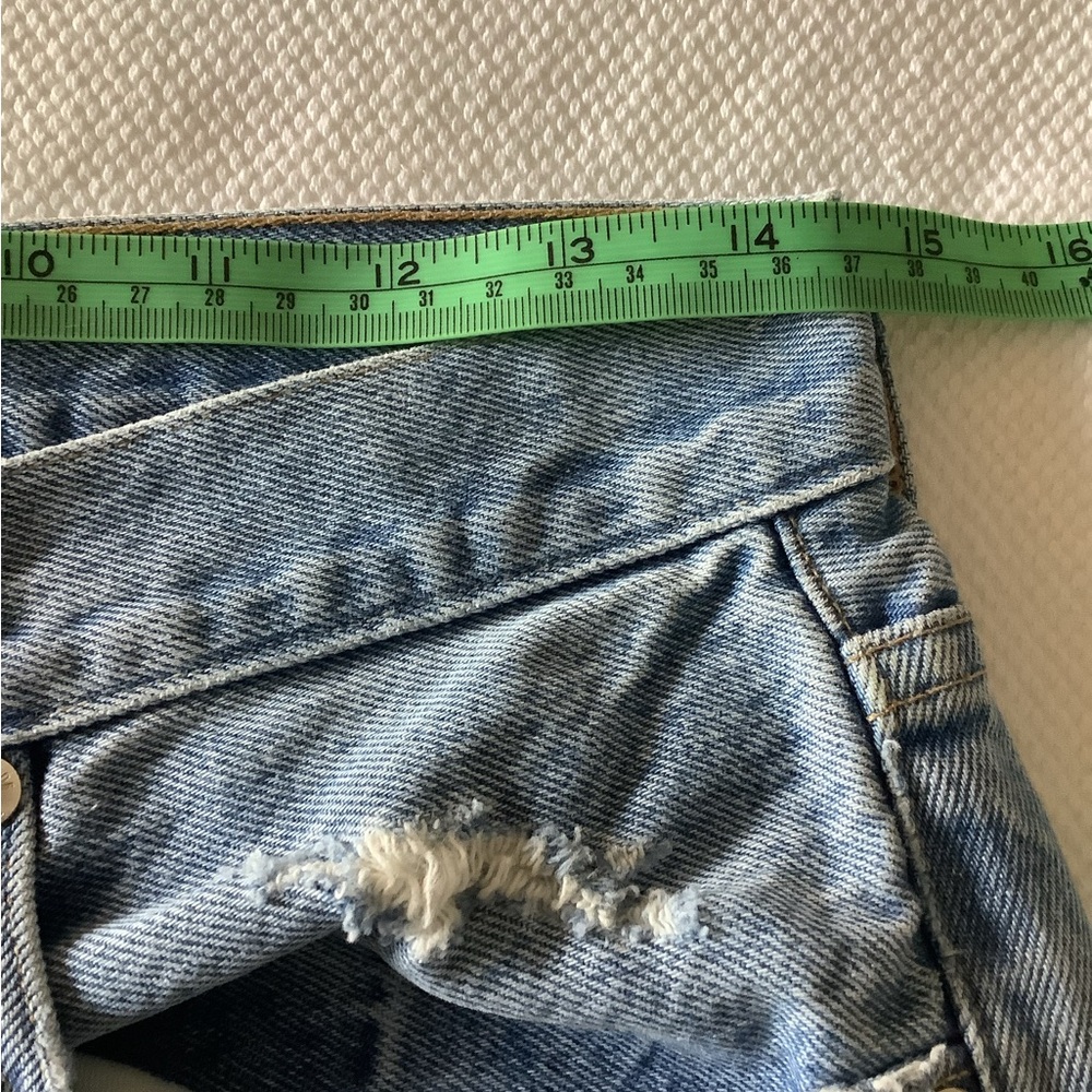 Agolde 90’s Jeans light Blue distressed - Picture 9 of 11